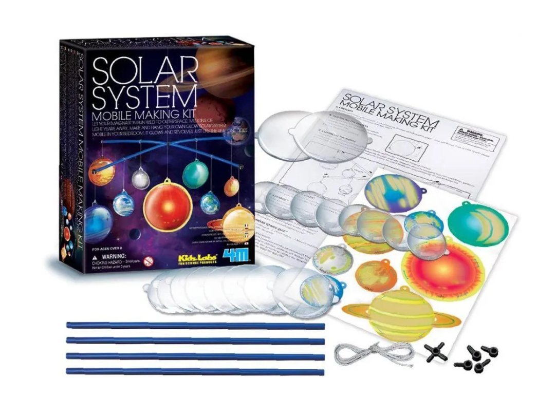 Buy 4M Kidz Labs Glow Solar System Mobile Kit - Fun STEM Toy in Qatar Buy 4M Kidz Labs Glow Solar System Mobile Kit - Fun STEM Toy in Qatar